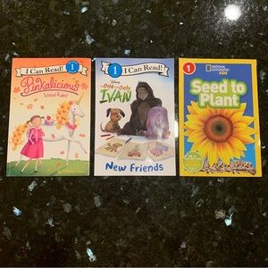 Level 1 kids books - I can Read - set of 3